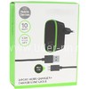 СЗУ Micro USB (2100mAh) 2 USB выхода BL (черный)