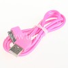 USB кабель для iPhone 4G/4GS 30 pin 1.0 м (в коробке) RM розовый