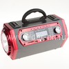 Колонка (KN-628R) USB/SD/FM/AUX/LED/дисплей/пульт (красная)