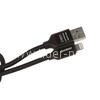 USB кабель для iPhone 5/6/6Plus/7/7Plus 8 pin 1.0 м PNSSI5/PN-305/303 ПЛЕТЕНКА (черный)