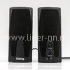 Акустические колонки DIALOG Colibri AC-21UP 2.0, 2Вт, черные