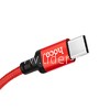 USB кабель для USB Type-C 1.0м HOCO X14 текстильный (черный) 3.0A