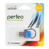 Картридер Perfeo (PF-VI-R008) для Micro SD (синий)