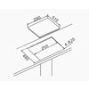 Варочная панель газовая ELTRONIC (33-07) 2 конфорки (черная)