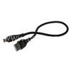 USB кабель micro USB 0.3м FaizFull FR140 (черный) 5A