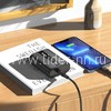 Портативное ЗУ (Power Bank) 10000mAh (HOCO Q3 pro) 20W/USB 3.0/Type-C/Micro USB/дисплей (черный)