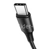 USB кабель для USB Type-C 1.0м BOROFONE BX47 (черный) 3.0A