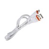 USB кабель micro USB 1.0м FaizFull FR166 (белый) 5A