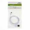 USB кабель  для micro USB 1.0м (пакет)  белый (ELTRONIC)